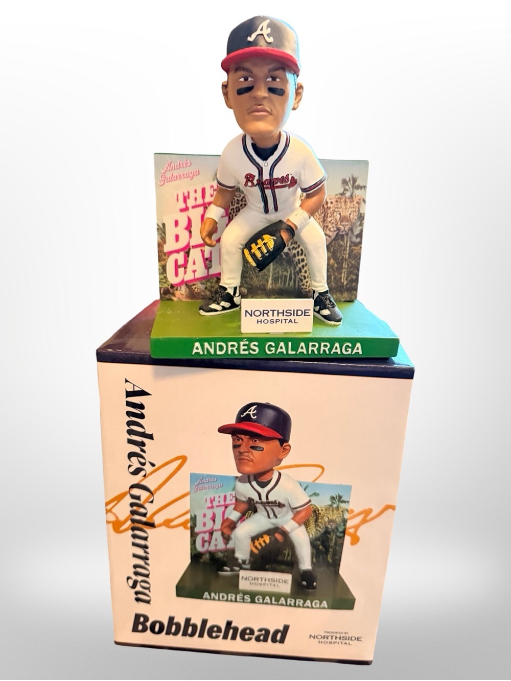 Atlanta Braves Andrés Galarraga “The Big Cat” Bobblehead